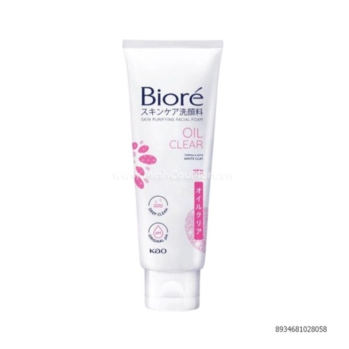 Sữa Rửa Mặt Biore Sạch Nhờn & Lỗ Chân Lông Nhỏ Mịn 100g
