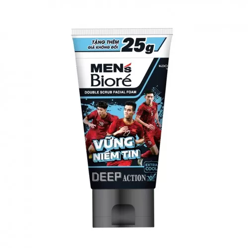 Sữa Rửa Mặt Men's Biore Extra Cool Vũng Niềm Tin 125ml Sữa Rửa Mặt Men's Biore Extra Cool Vũng Niềm Tin 125ml