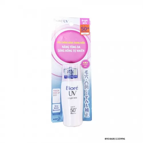 Kem chống nắng Biore sáng hồng 30ml 