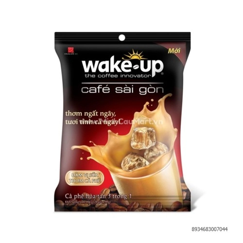 Cà Phê Sài Gòn Wake-Up Gói 456G (24 gói x 19G) Cà Phê Sài Gòn Wake-Up Gói 456G (24 gói x 19G)
