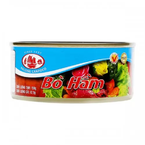 Thịt bò hầm Hạ Long 150g  Thịt bò hầm Hạ Long 150g