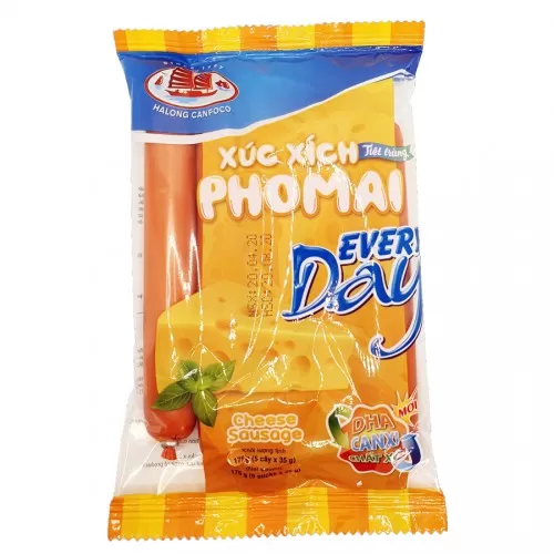 Xúc Xích Everyday Phô Mai 35g x 5 cây Xúc Xích Everyday Phô Mai 35g x 5 cây