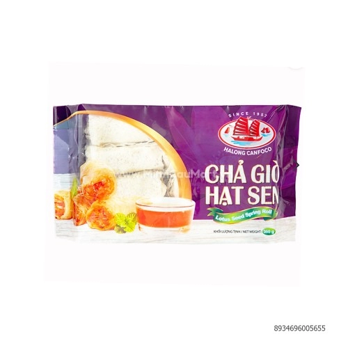 Chả giò hải sản hạt sen Hạ Long