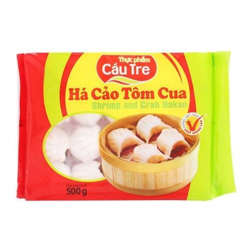 Há Cảo Hải Sản Cầu Tre SG 500gr  Há Cảo Hải Sản Cầu Tre SG 500gr