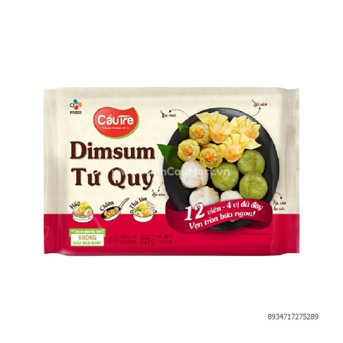 Dimsum Tứ Quý Bibigo 237g  Dimsum Tứ Quý Bibigo 237g