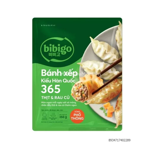 Bánh xếp HQ 365 thịt và rau củ gói 250g                                                                                                                                                                                                                    Bánh xếp HQ 365 thịt và rau củ gói 250g