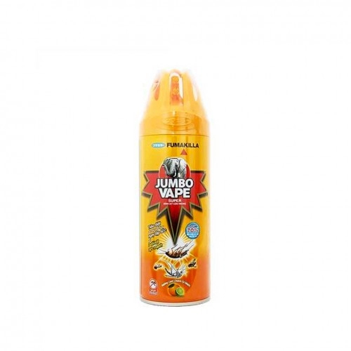 Bình xịt côn trùng Jumbo Vape hương Cam Chanh 300ml Bình xịt côn trùng Jumbo Vape hương Cam Chanh 300ml