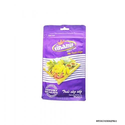 Trái Cây Sấy VINAMIT 100g  Trái Cây Sấy VINAMIT 100g
