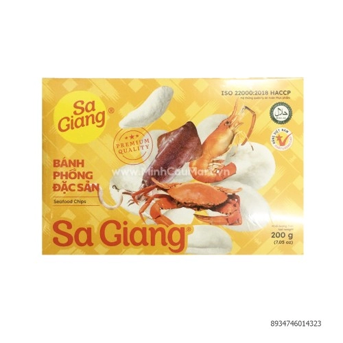 Bánh phồng tôm đặc sản Sa Giang 200G