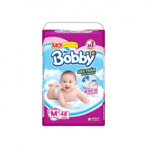 Tã dán Bobby M46 (6-11kg) Tã dán Bobby M46 (6-11kg)
