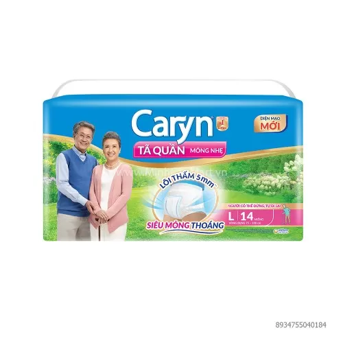 Tã Quần Người Lớn Caryn L14 Miếng Vòng 75 - 100cm Tã Quần Người Lớn Caryn L14 Miếng Vòng 75 - 100cm