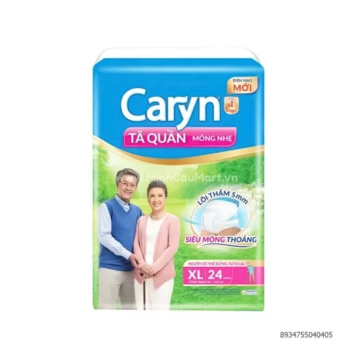 Tã quần CARYN XL24                                                                                                                                                                                                                                         Tã quần CARYN XL24