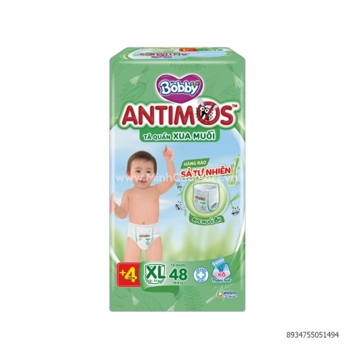 Tã quần Bobby xua muỗi XL48