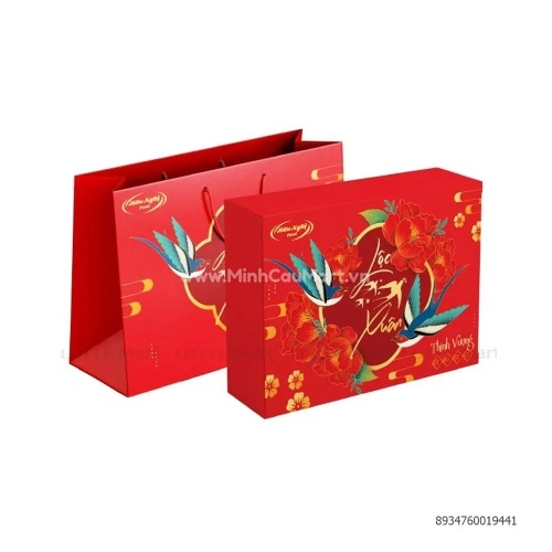 Hộp Quà Lộc Xuân Thịnh Vượng Hữu Nghị 1075Gr