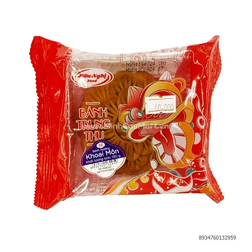 Bánh Trung Thu Hữu Nghị Nướng Nhân Khoai Môn 150Gr Bánh Trung Thu Hữu Nghị Nướng Nhân Khoai Môn 150Gr