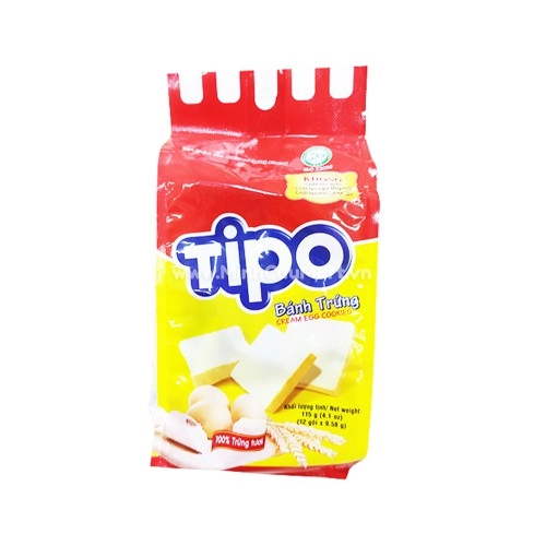 Bánh Trứng Tipo Hữu Nghị 115Gr  Bánh Trứng Tipo Hữu Nghị 115Gr