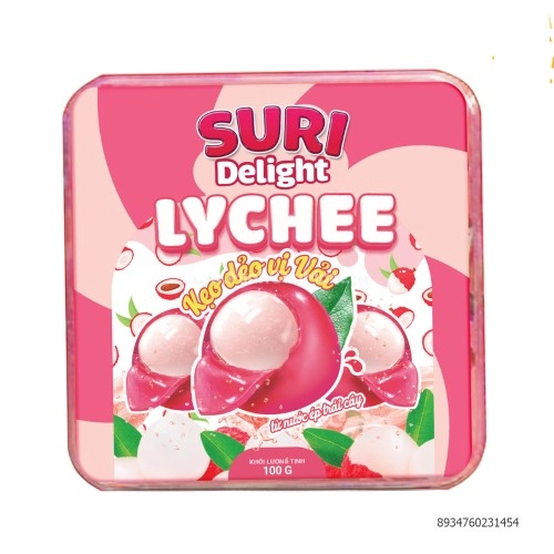 Suri Delight Kẹo dẻo vị vải 100g