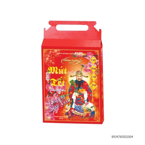 Mứt tết Hữu Nghị thập cẩm quai xách đặc biệt 200GR