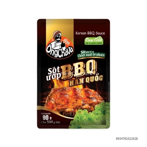 Sốt ướp nướng BBQ Hàn Quốc 90g OCV Sốt ướp nướng BBQ Hàn Quốc 90g OCV