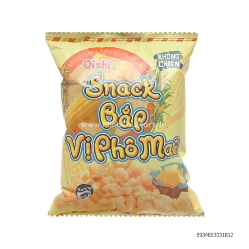 Snack Bắp Vị Phô Mai Oishi 6G Snack Bắp Vị Phô Mai Oishi 6G