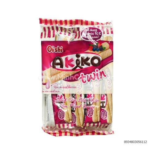 Bánh Quế Kem có nhân Oishi Akiko Twin Bánh Quế Kem có nhân Oishi Akiko Twin