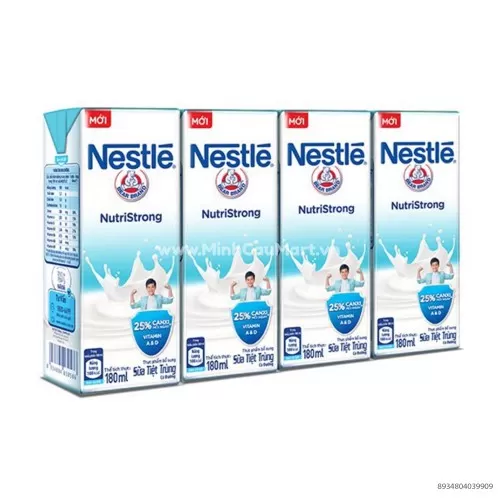 Sữa Uống Nestle Tiệt Trùng Có Đường 180ml 
