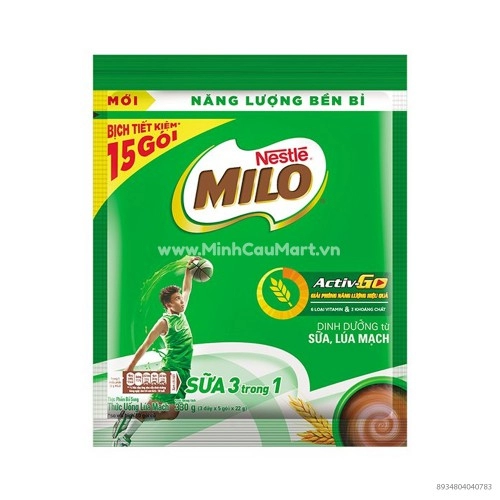 Milo 3in1 Bịch 30 