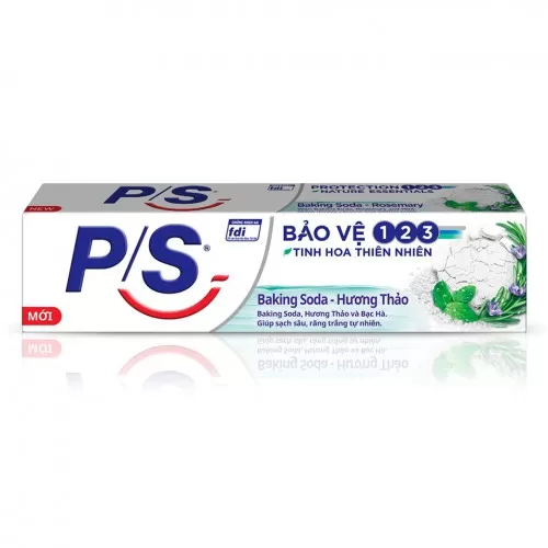 Kem đánh răng P/S Bakinh soda & hương thảo 180g 