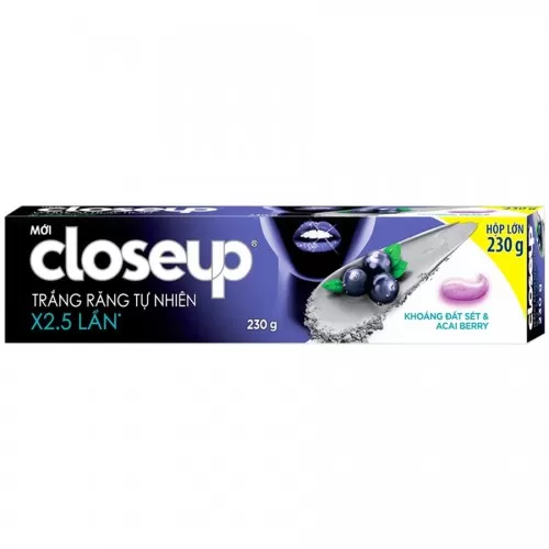 Kem Đánh Răng Close Up Khoáng Đất Sét 230g 