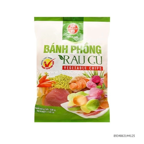 Bánh phồng rau củ Bích Chi 200g