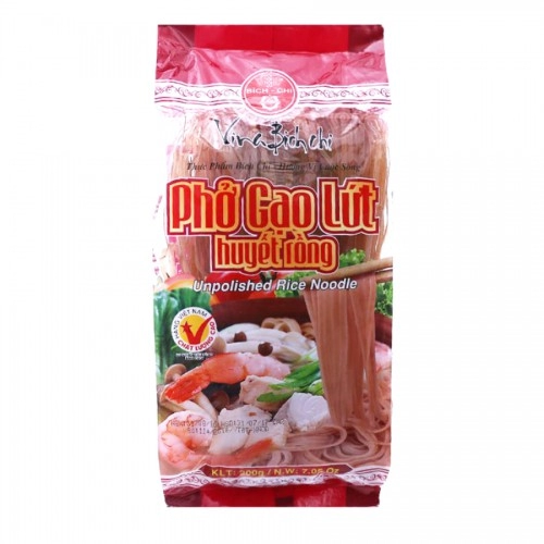 Phở gạo lứt huyết rồng Bích Chi 200g  Phở gạo lứt huyết rồng Bích Chi 200g