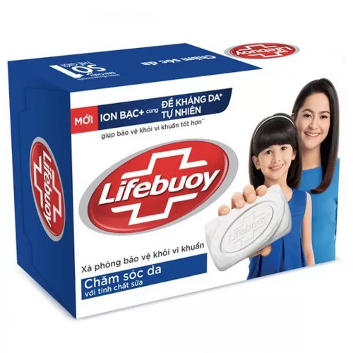 Xà Bông Diệt Khuẩn Lifebuoy Chăm Sóc Da 90g Xà Bông Diệt Khuẩn Lifebuoy Chăm Sóc Da 90g