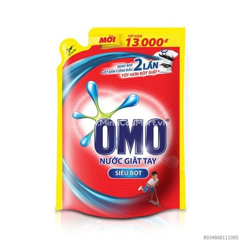 Túi Nước Giặt Omo Siêu Bọt 1.8kg