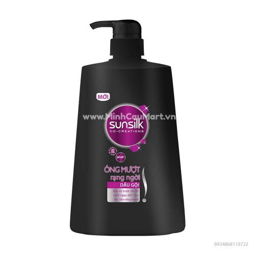 Dầu Gội Sunsilk Đen Óng Mượt Rạng Ngời 1.4kg