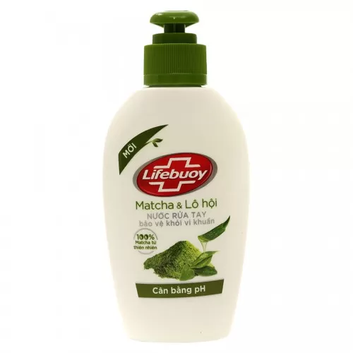 Lifebuoy NRT Matcha, than hoạt tính 180g 