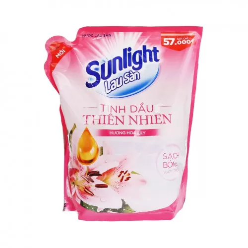 Nước lau sàn Sunlight hương hoa liy 2.6kg 