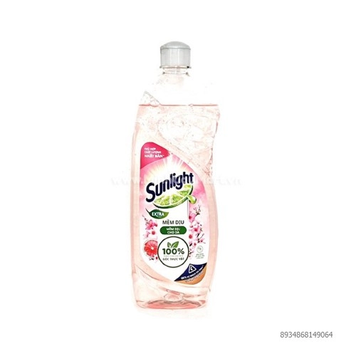 Sunlight Nước Rửa Chén Mềm Dịu Chai 750gr