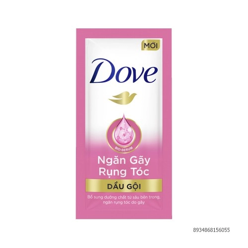 Dove dầu gội ngăn tóc gãy rụng 6g  Dove dầu gội ngăn tóc gãy rụng 6g