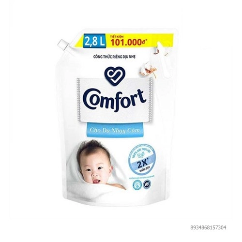 Nước Xả Comfort Cho Da Nhạy Cảm 2.8L