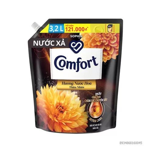 Nước Xả Vải Comfort Hương Nước Hoa Sophia 3.2L