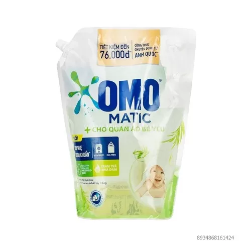 Omo NG MG cho quần áo bé yêu 3.6KG/Túi