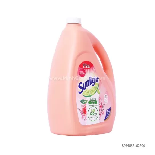 Sunlight Nước Rửa Chén Mềm Dịu 3.6KG 