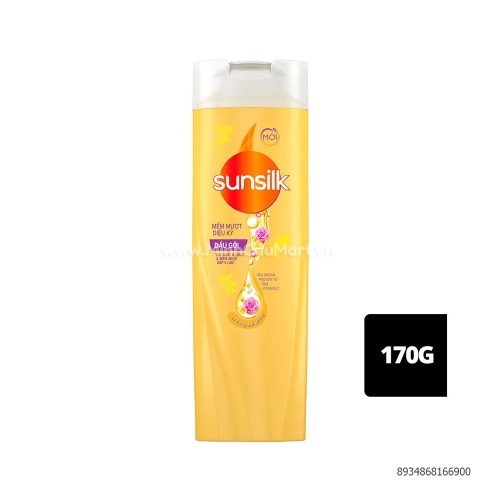 Dầu Gội Sunsilk Mềm Mượt Diệu Kỳ 170Gr  Dầu Gội Sunsilk Mềm Mượt Diệu Kỳ 170Gr