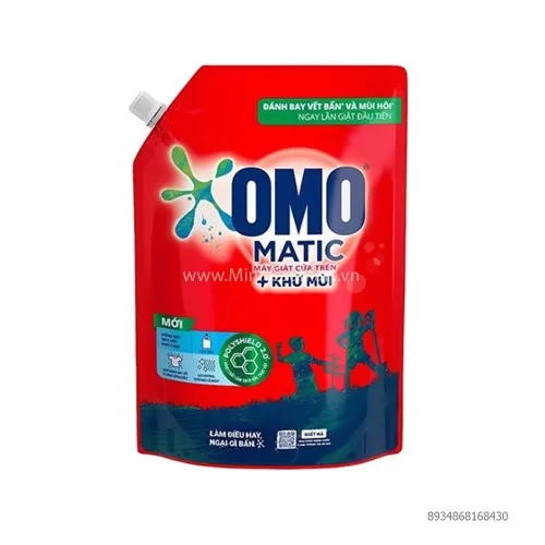 Omo matic nước giặt cửa trên 2KG 
