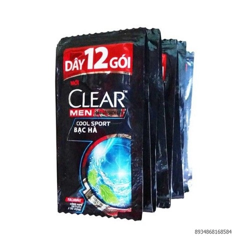 Dầu Gội Clear Men Bạc Hà 5G  Dầu Gội Clear Men Bạc Hà 5G