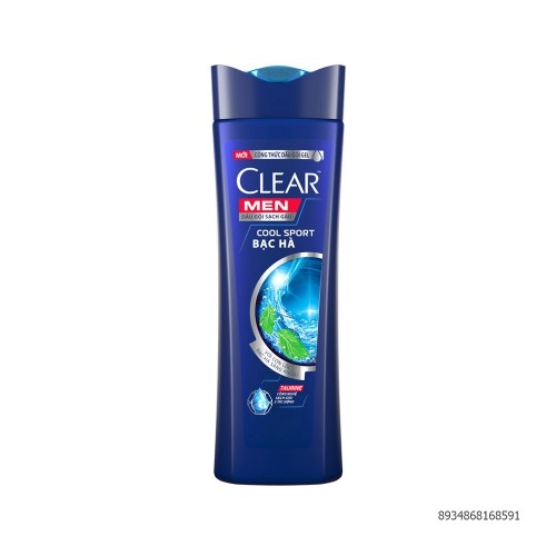 Dầu Gội Clear Men Bạc Hà 340G  Dầu Gội Clear Men Bạc Hà 340G