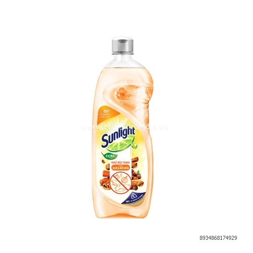 Nước Rửa Chén Sunlight Hương Quế & Bồ Hòn 750G