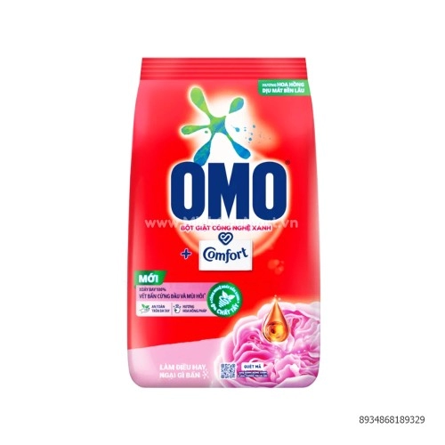 OMO Bột giặt H Hoa hồng pháp ngọt ngào 5.1kg