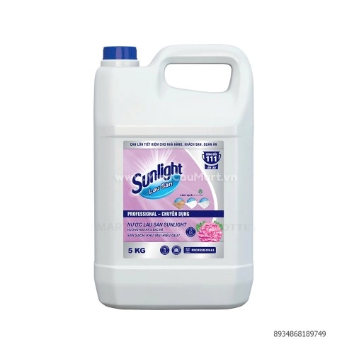 Sunlight Pro Nước lau sàn bạc hà 5kg