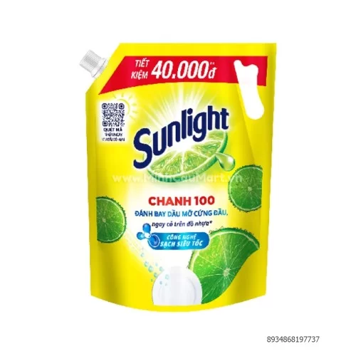 Sunlight nước rửa chén chanh 3.1kg                                                                                                                                                                                                                         Sunlight nước rửa chén chanh 3.1kg